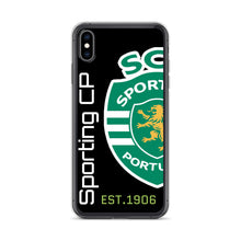 Cargar imagen en el visor de la galería, Sporting Black iPhone Case