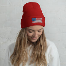 Carregar imagem no visualizador da galeria, USA FLAG Cuffed Beanie