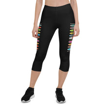 Carregar imagem no visualizador da galeria, Santa Monica California Black Capri Leggings