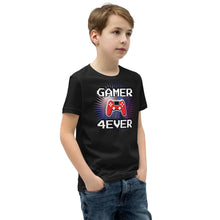 Load image into Gallery viewer, Gamer 4Ever Youth Short Sleeve T-Shirt