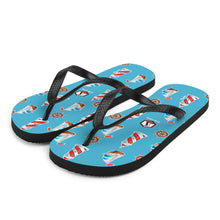 Carregar imagem no visualizador da galeria, Blue Flip-Flops - Seastorm Summer Collection