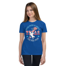 Load image into Gallery viewer, USA Texas Youth Short Sleeve T-Shirt