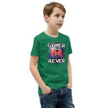 Load image into Gallery viewer, Gamer 4Ever Youth Short Sleeve T-Shirt