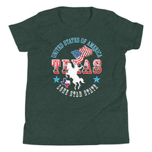 Load image into Gallery viewer, USA Texas Youth Short Sleeve T-Shirt