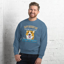 Load image into Gallery viewer, Corgi Happy Father's day But I'm Still The BOSS - Unisex Sweatshirt