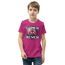 Load image into Gallery viewer, Gamer 4Ever Youth Short Sleeve T-Shirt