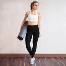Load image into Gallery viewer, Black Yoga Leggings