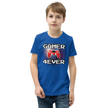 Load image into Gallery viewer, Gamer 4Ever Youth Short Sleeve T-Shirt