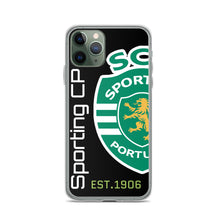 Cargar imagen en el visor de la galería, Sporting Black iPhone Case