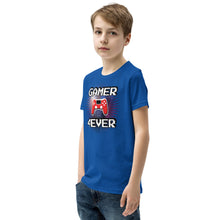 Load image into Gallery viewer, Gamer 4Ever Youth Short Sleeve T-Shirt
