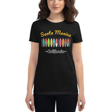Load image into Gallery viewer, Santa Monica California Women's short sleeve t-shirt