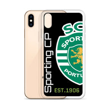 Cargar imagen en el visor de la galería, Sporting Black iPhone Case
