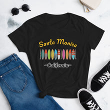 Load image into Gallery viewer, Santa Monica California Women's short sleeve t-shirt
