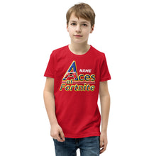 Load image into Gallery viewer, Aces of Fortnite Youth Short Sleeve T-Shirt