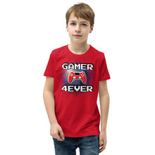 Load image into Gallery viewer, Gamer 4Ever Youth Short Sleeve T-Shirt