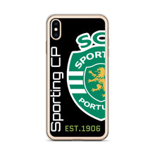Cargar imagen en el visor de la galería, Sporting Black iPhone Case