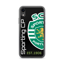 Cargar imagen en el visor de la galería, Sporting Black iPhone Case