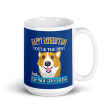 Load image into Gallery viewer, Corgi Happy Father's Day Mug
