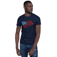 Load image into Gallery viewer, USA Flag Short-Sleeve Unisex T-Shirt