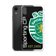 Cargar imagen en el visor de la galería, Sporting Black iPhone Case