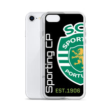 Cargar imagen en el visor de la galería, Sporting Black iPhone Case