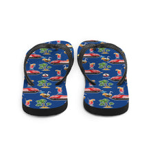 Carregar imagem no visualizador da galeria, Cruise Royal Blue Flip-Flops - Seastorm Summer Collection