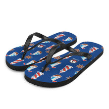 Carregar imagem no visualizador da galeria, Royal Blue Flip-Flops - Seastorm Summer Collection