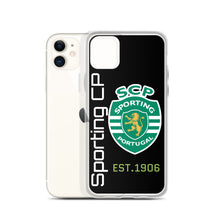 Cargar imagen en el visor de la galería, Sporting Black iPhone Case