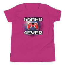 Load image into Gallery viewer, Gamer 4Ever Youth Short Sleeve T-Shirt