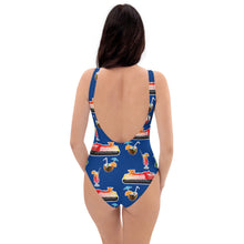 Carregar imagem no visualizador da galeria, Royal Blue Cruise One-Piece Swimsuit