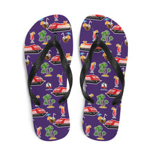 Carregar imagem no visualizador da galeria, Cruise Purple Flip-Flops - Seastorm Summer Collection