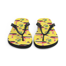 Carregar imagem no visualizador da galeria, Cruise Yellow Flip-Flops - Seastorm Summer Collection