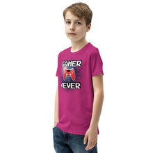 Load image into Gallery viewer, Gamer 4Ever Youth Short Sleeve T-Shirt