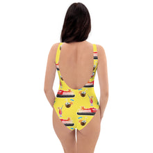 Carregar imagem no visualizador da galeria, Yellow Cruise One-Piece Swimsuit