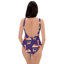 Carregar imagem no visualizador da galeria, Purple Cruise One-Piece Swimsuit