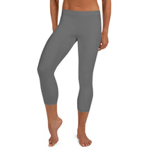 Load image into Gallery viewer, Gray Capri Leggings