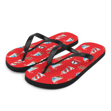 Carregar imagem no visualizador da galeria, Red Lighthouse Flip-Flops - Seastorm Summer Collection