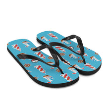 Carregar imagem no visualizador da galeria, Blue Flip-Flops - Seastorm Summer Collection