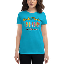 Load image into Gallery viewer, Santa Monica California Women's short sleeve t-shirt