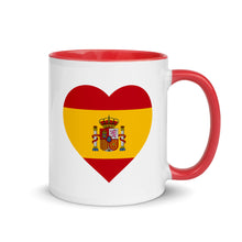 Load image into Gallery viewer, Spain Love - Mug with Color Inside