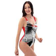 Carregar imagem no visualizador da galeria, Red SurfHero One-Piece Swimsuit - Seastorm Summer Collection