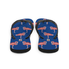 Carregar imagem no visualizador da galeria, Royal Blue Flamingo Flip-Flops - Seastorm Apparel Summer Collection