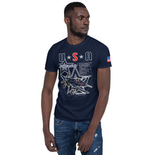 Load image into Gallery viewer, USA CORSAIR Short-Sleeve Unisex T-Shirt