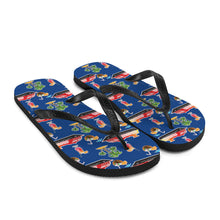Carregar imagem no visualizador da galeria, Cruise Royal Blue Flip-Flops - Seastorm Summer Collection