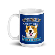 Load image into Gallery viewer, Corgi Happy Father's Day Mug