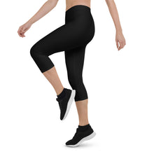 Load image into Gallery viewer, Black Capri Leggings