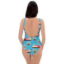 Carregar imagem no visualizador da galeria, Blue Cruise One-Piece Swimsuit