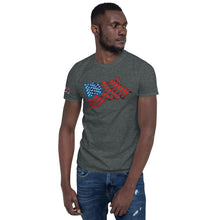 Load image into Gallery viewer, USA Flag Short-Sleeve Unisex T-Shirt