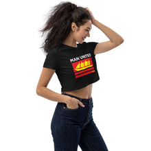 Load image into Gallery viewer, MAN UNITED 1878 SHIP Women's crop top T-Shirt