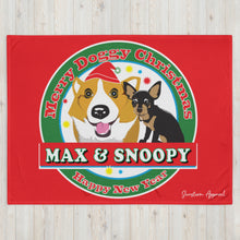 Načíst obrázek do prohlížeče Galerie, Merry Doggy Christmas Throw Blanket